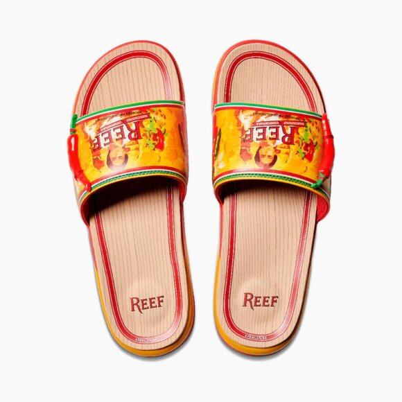 Reef Hot Sauce Caliente  Slides - Picture 1 of 8